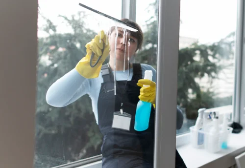 Nettoyage de vitres intérieures et extérieures à Pradinas